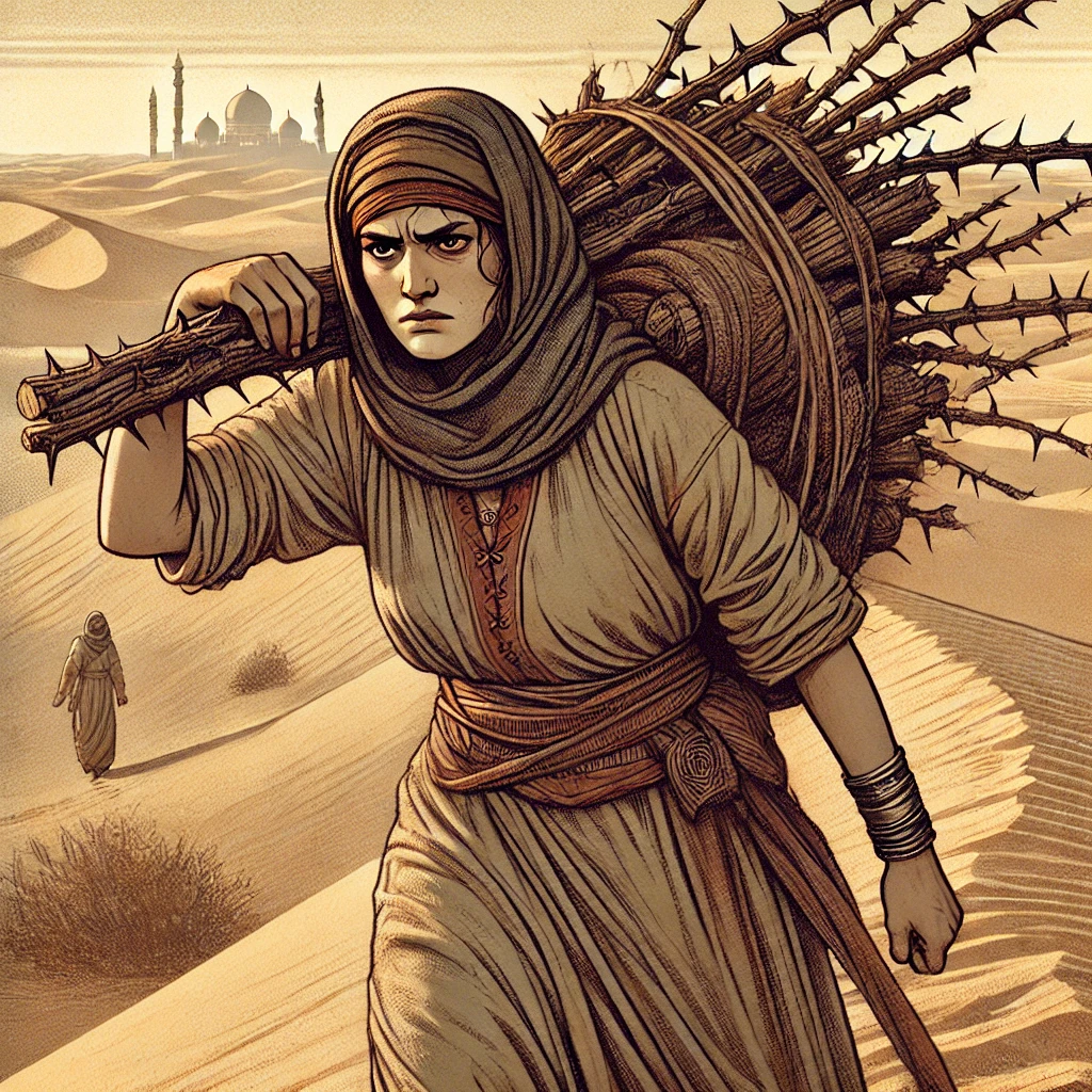 من هي حمالة الحطب
